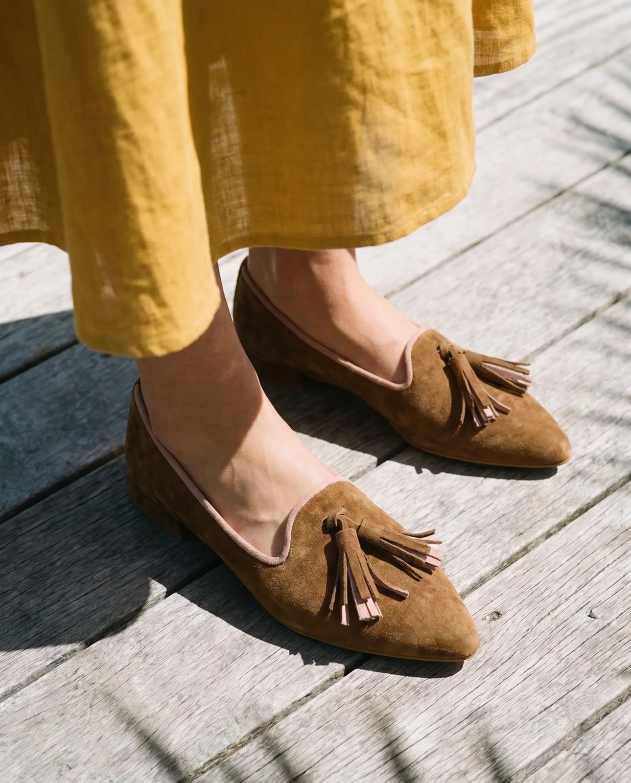 Gianluca Pisati loafer, close-up detail